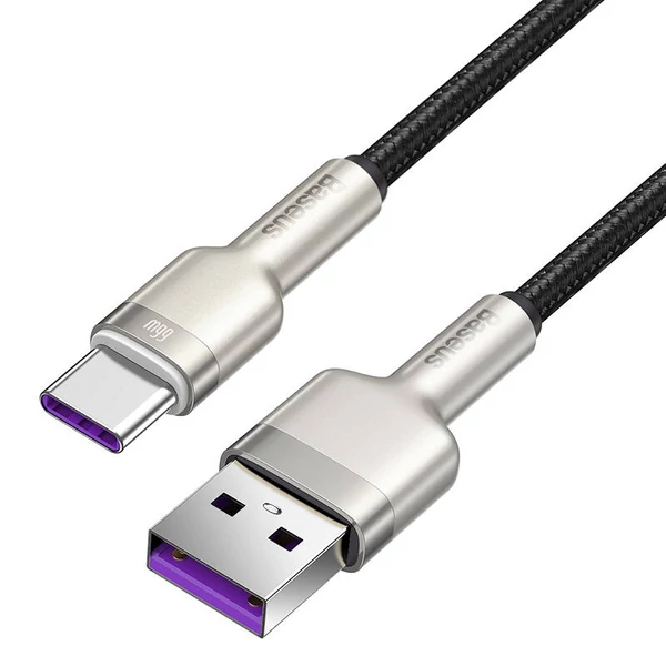 Baseus Cafule USB-USB-C kábel, 66 W, 1 m (fekete) - 3