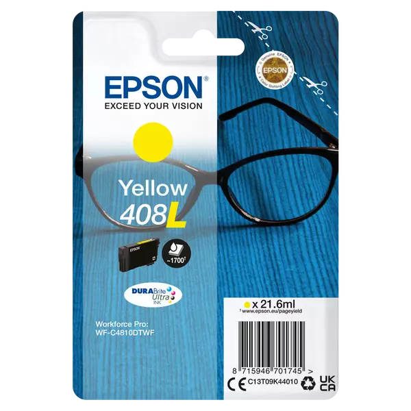 Epson T09K4 (408L) sárga eredeti tintapatron