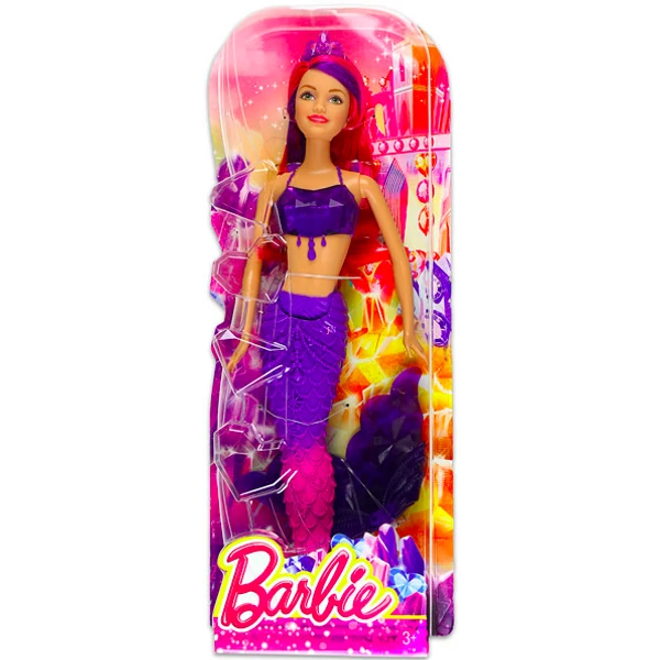 Mattel Barbie Dreamtopia: Tündérmese sellők - lila sellő 