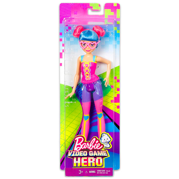 Barbie Videojáték kaland: szívecske szemüveges figura