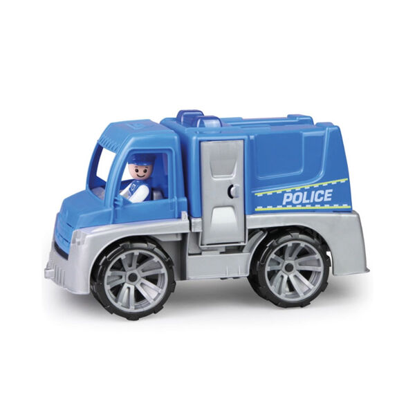Truxx rendőrségi teherautó figurával - 29 cm