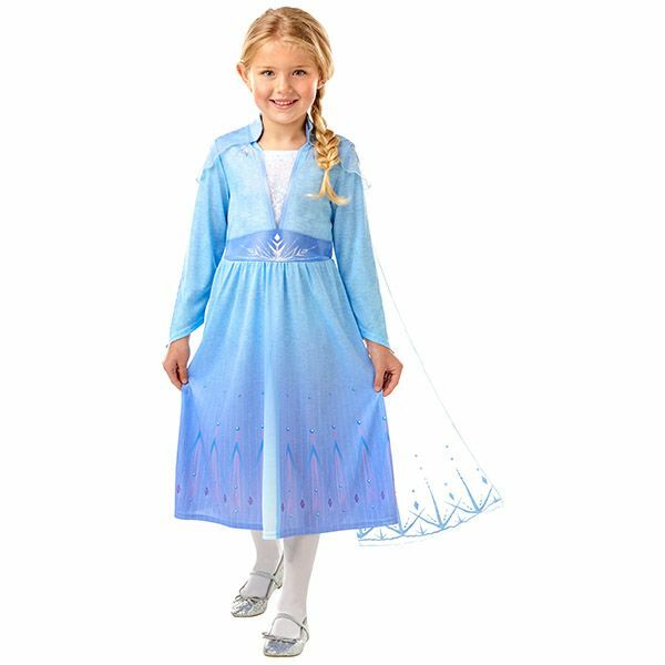 Disney Hercegnők Jégvarázs: Elsa utazós ruhája - 128 cm