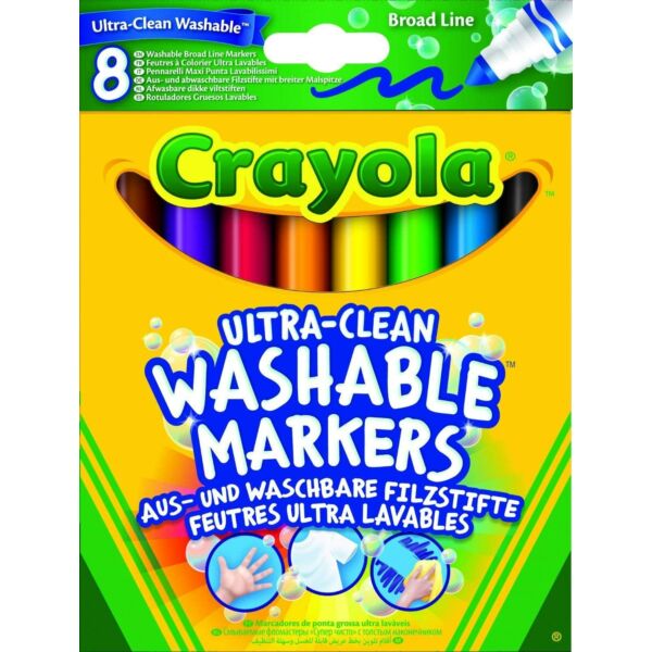 Crayola: Extra-lemosható vastag filctoll