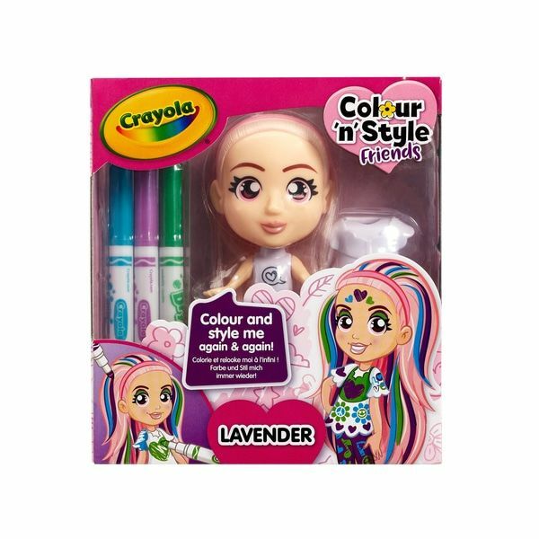 Crayola: Colour n Style Friends - Lavender