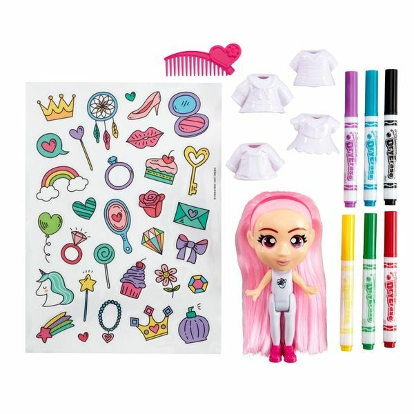 Crayola: Colour n Style Dolls Deluxe - Rose