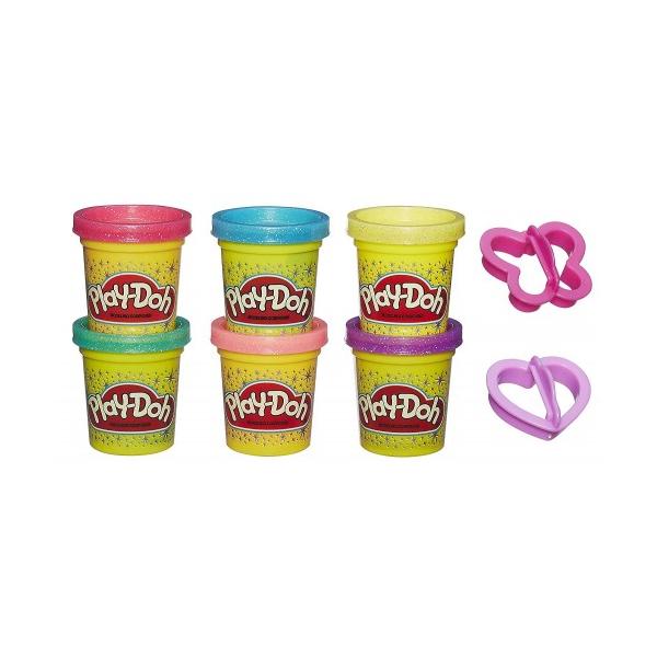 Play Doh Csillámló Gyurma Készlet
