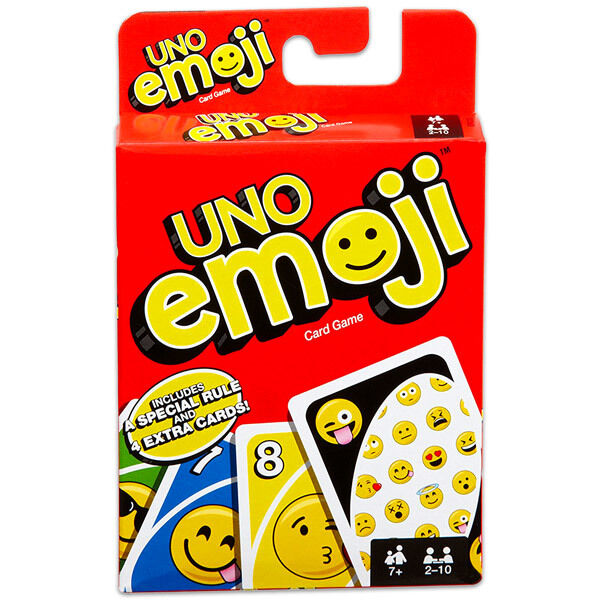 Emojis Uno kártya