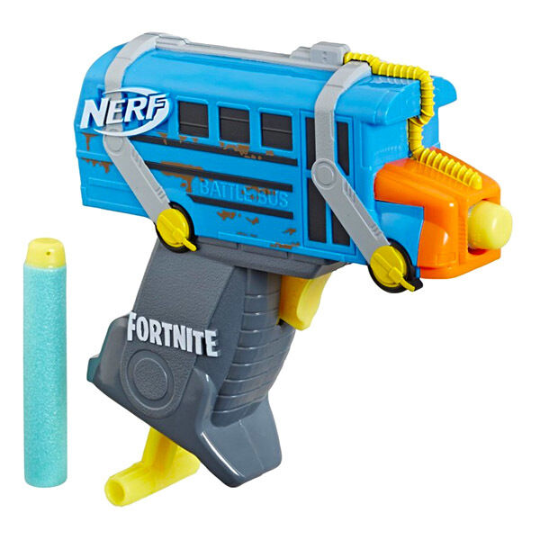 Nerf: Fortnite Micro Battle Bus szivacslövő pisztoly
