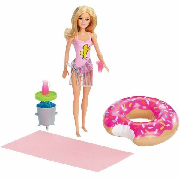 Barbie: Medencés parti babával és kiegészítőkkel