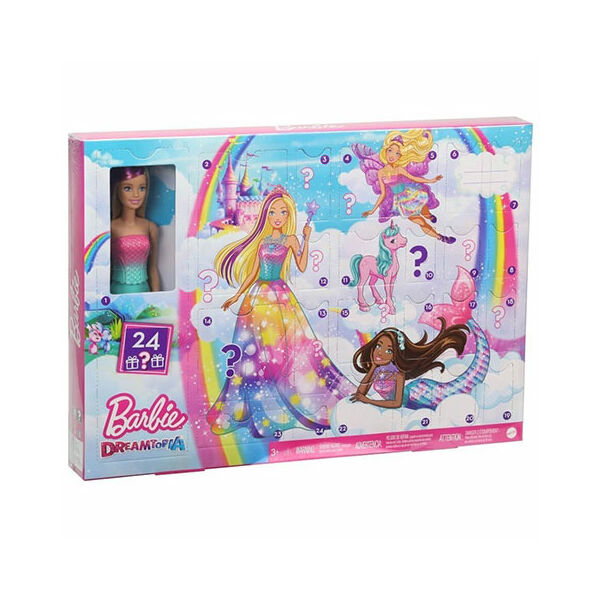 Barbie Dreamtopia adventi naptár