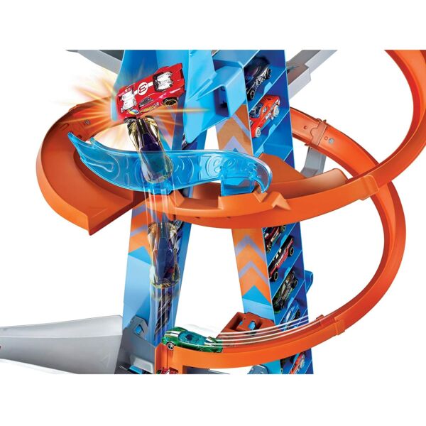 Mattel Hot Wheels: Ütközések a toronyban pályaszett kiegészítővel