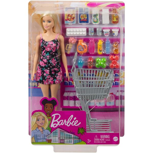 Barbie: Nagybevásárlás játékszett