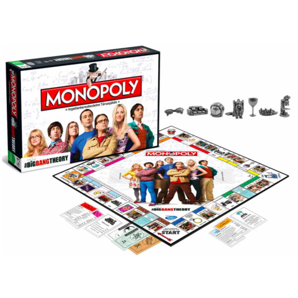 Hasbro Monopoly Agymenők - magyar nyelvű társasjáték
