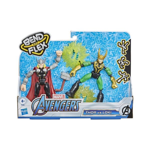 Bosszúállók Bend and Flex Thor vs. Loki figura szett