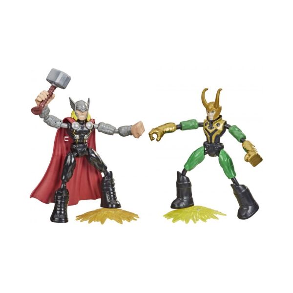 Bosszúállók Bend and Flex Thor vs. Loki figura szett