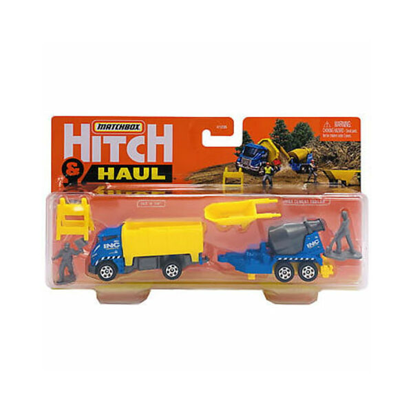 Matchbox: Hitch and Haul - MBX Construction Zone járműszett