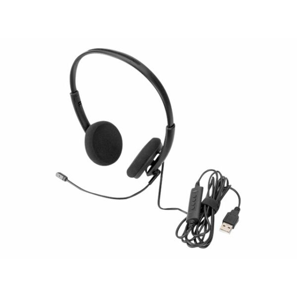 DIGITUS Stereo Office Headset On Ear