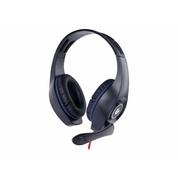 GEMBIRD gaming headset 3.5mm blue-black - 2