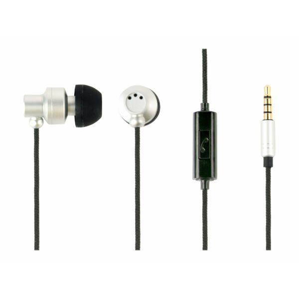 GEMBIRD MHS-EP-CDG-S Metal earphones - 3