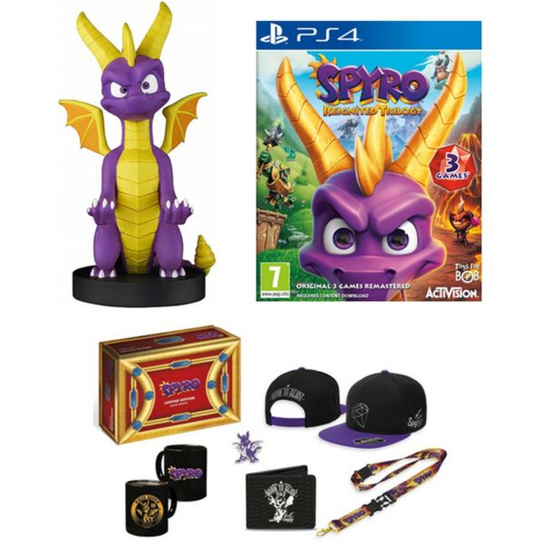 Spyro ajándékcsomag (szoftver, big boksz, kontroller tartó) (Platform nélküli)