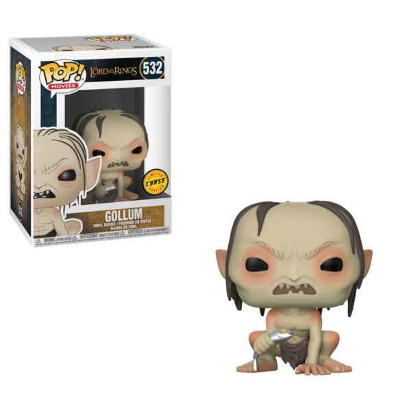 Funko POP The Lord Of The Rings - Gollum with fish Limited Edition #532  (Platform nélküli)