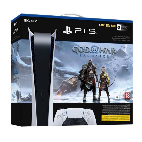 Playstation 5 Digital konzol God of War: Ragnarök kiszerelés (PS5)