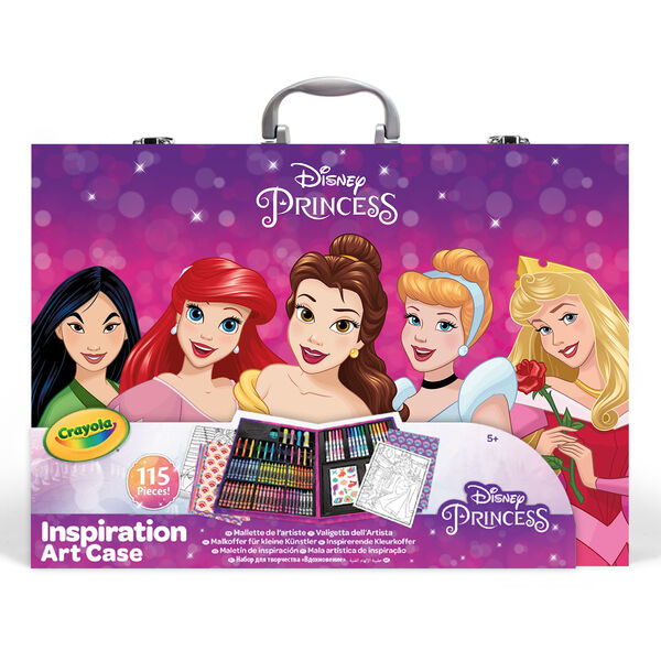 Crayola: Disney-hercegnők színezőkészlet - 115 db-os