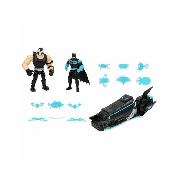 Batman Batman vs Bane Batmotorral figura szett