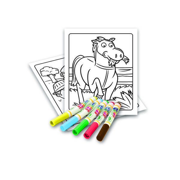 Crayola: Color Wonder Állatok a tanyán maszatmentes kifestő