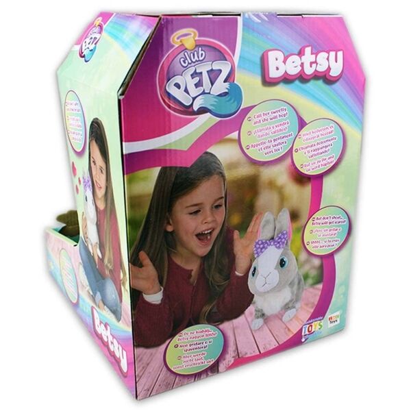 Club Petz: Betsy interaktív nyuszi - Lila masnis