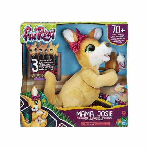 FurReal Friends: Mama Josie, a kenguru interaktív plüss