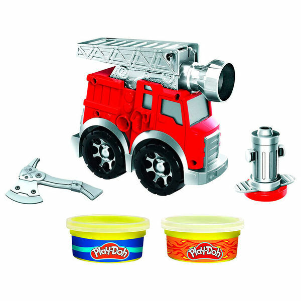 Play-Doh Wheels: Tűzoltó autó gyurmaszett 2 tégely gyurmával