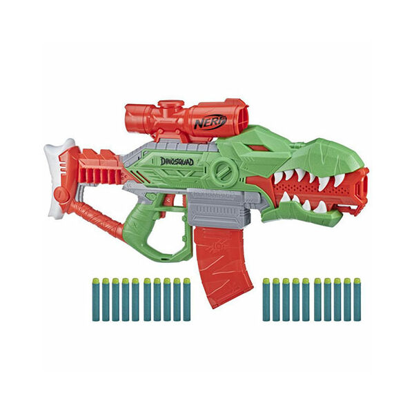 Nerf DinoSquad Rex-Rampage motoros szivacslövő fegyver