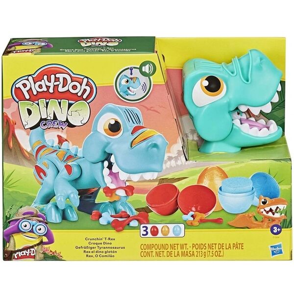 Play-Doh: Dino Crew Crunchin T-rex gyurmaszett hanggal