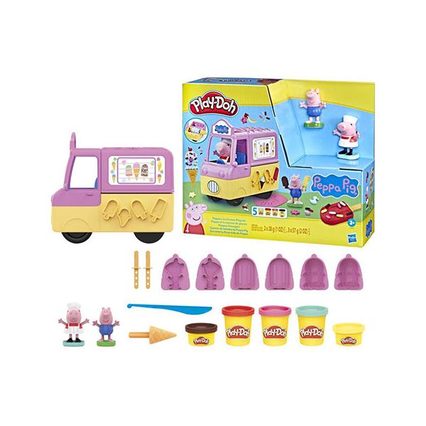 Play-Doh Peppa Malac fagylalt készítő szett kiegészítőkkel 227 g