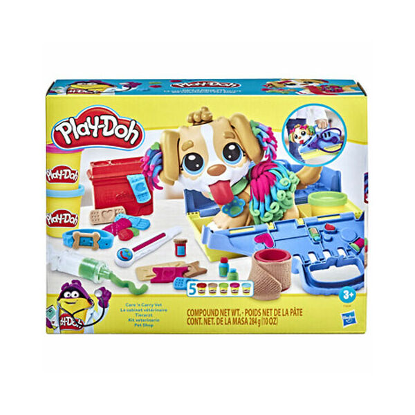 Play-Doh Care &#039;n Carry Vet gyurma szett