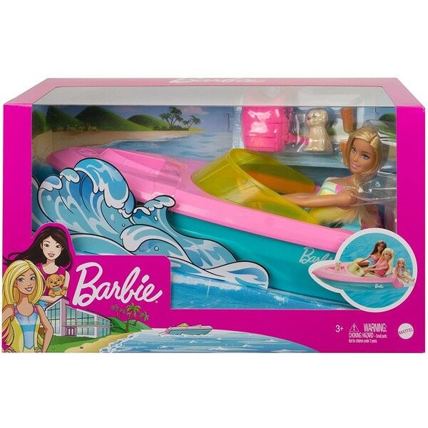 Barbie: Barbie motorcsónakkal