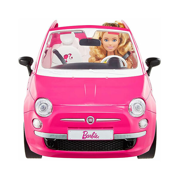 Barbie: Fiat 500 autó Barbie babával