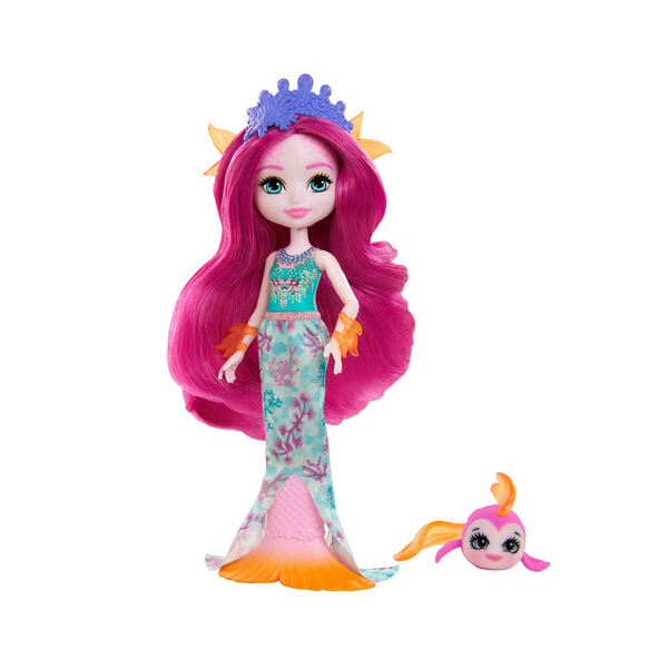 Royal EnchanTimals: Maura Mermaid és Glide figura