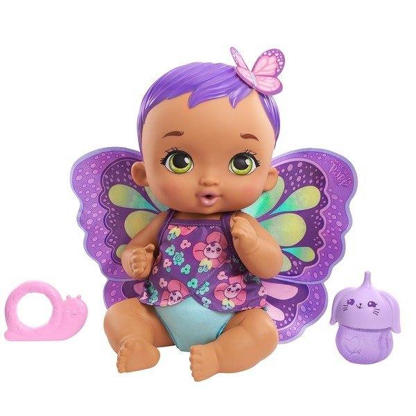 My Garden Baby: Édi-Bébi gondoskodás baba - Lila pillangó