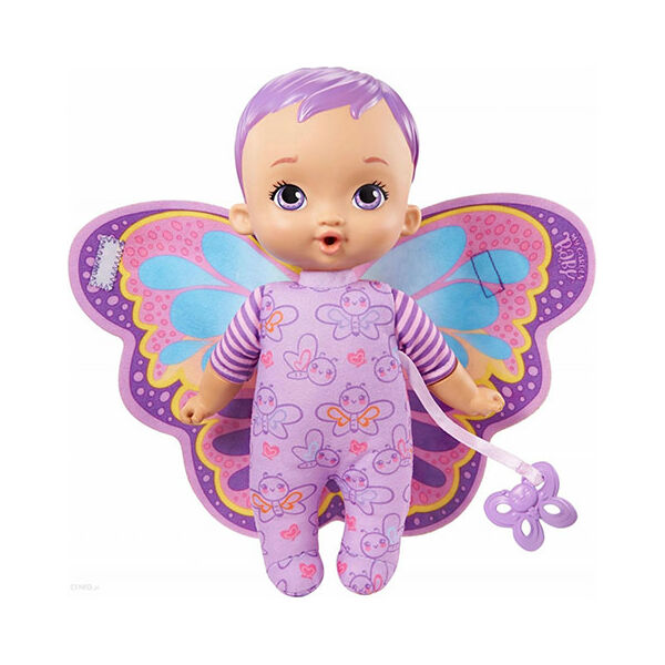 My Garden Baby Édi-Bébi ölelnivaló lila pillangó baba 23 cm