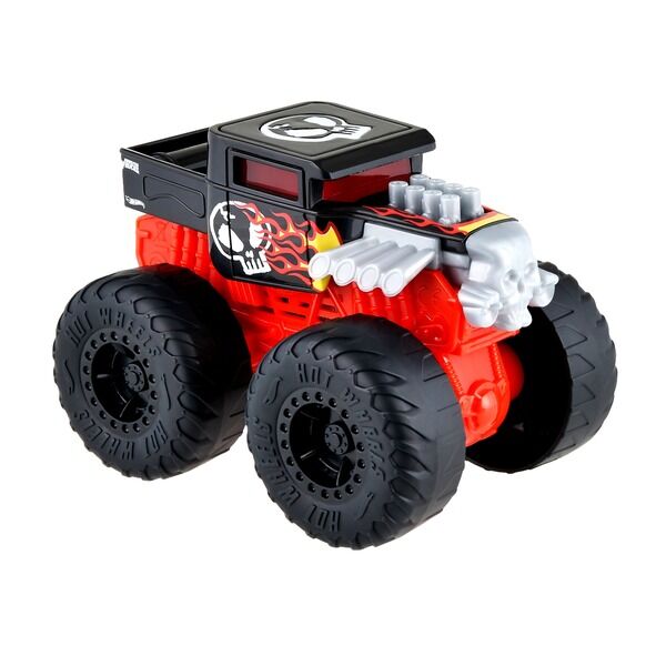 Hot Wheels: Monster Trucks - Bone Shaker kisautó hangeffekttel 1:43