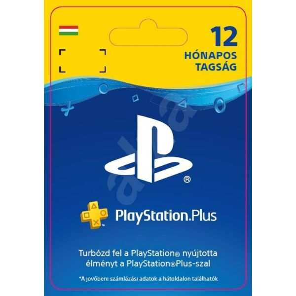 PlayStation Plus 12 hónapos tagság - HU Digital