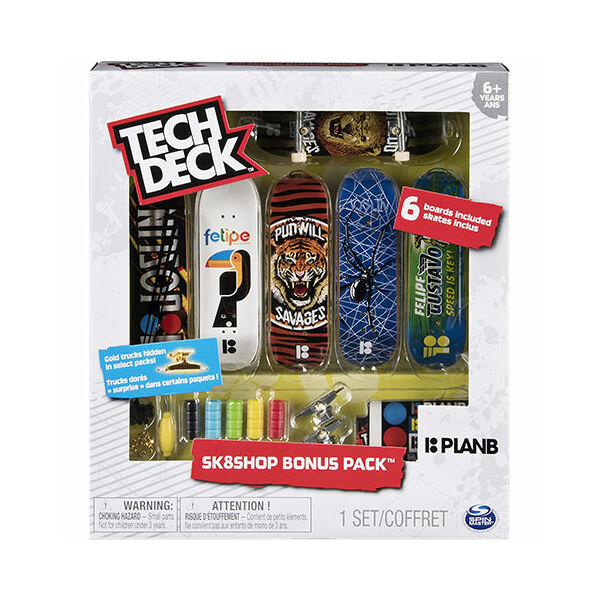 Tech Deck Sk8shop Bonus Pack Fingerboard gördeszka csomag - többféle