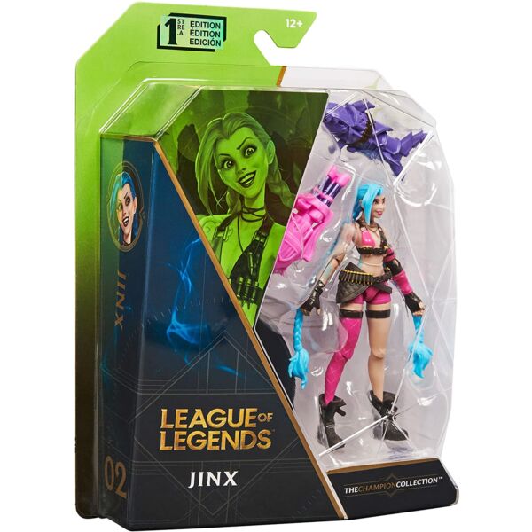 League of Legends - Jinx Gyűjthető prémium figura kiegészítőkkel