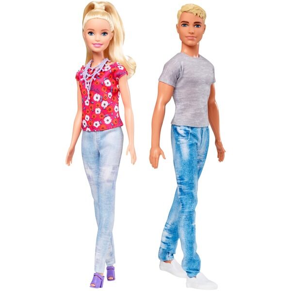 Barbie Fashionistas: Barbie és Ken ruhákkal