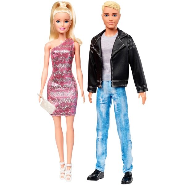 Barbie Fashionistas: Barbie és Ken ruhákkal