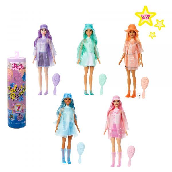 Barbie Color Reveal: Buli az esőben meglepetés baba