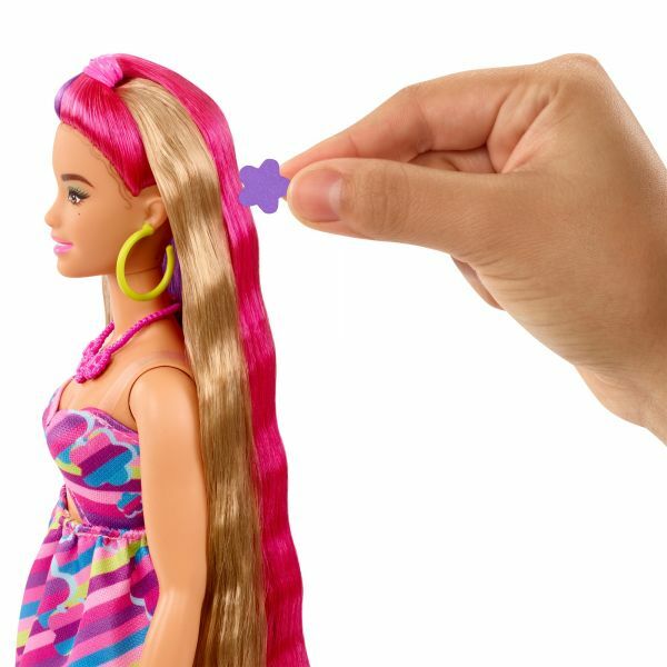 Barbie: Totally Hair baba - Virág