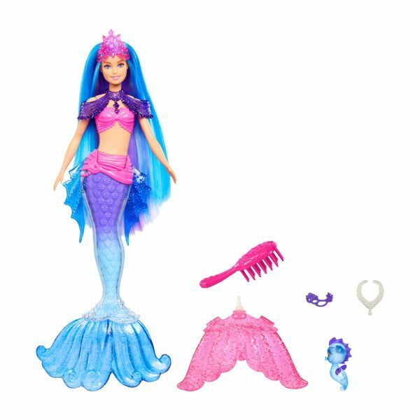 Barbie: Mermaid Power - Malibu sellő baba